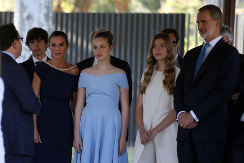 La Princesa Leonor, el Rey Felipe VI, la Reina Letizia y la Infanta Sofía presiden la entrega de los Premios Fundación Princesa de Girona