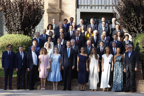 La Princesa Leonor, el Rey Felipe VI, la Reina Letizia y la Infanta Sofía presiden la entrega de los Premios Fundación Princesa de Girona