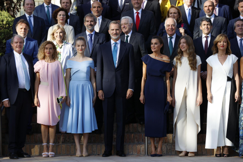 La Princesa Leonor, el Rey Felipe VI, la Reina Letizia y la Infanta Sofía presiden la entrega de los Premios Fundación Princesa de Girona