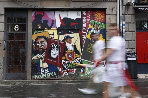 Imagen del Chupinazo San Fermín 2022 en Pamplona