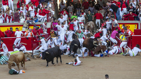 Encierro del 7 de julio 2022. Toros de Núñez del Cuvillo.