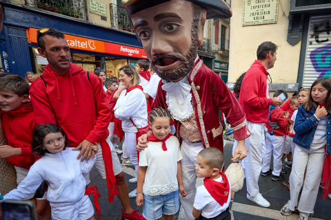Comparsa Gigantes 8 julio 2022