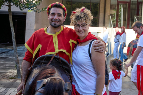 Comparsa de Gigantes y Cabezudos día 9