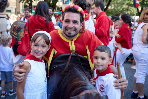 Comparsa de Gigantes y Cabezudos día 9
