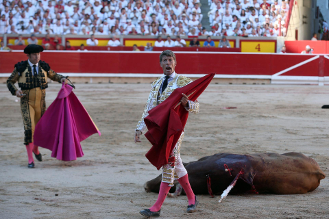 Imágenes de la cuarta corrida de la Feria del Toro con reses de La Palmosilla para los diestros Rafaelillo, Escribano y Leo Valadez