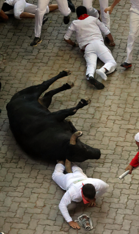 Fotos del sexto encierro de San Fermín 2022