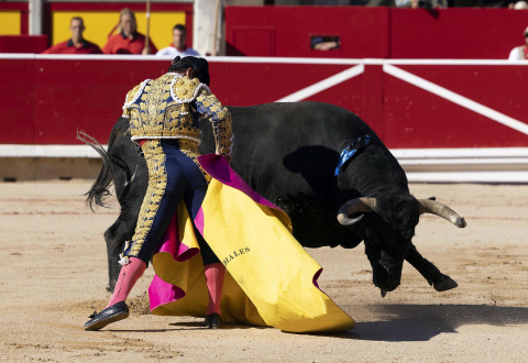 Fotos de la sexta corrida de la Feria del Toro de San Fermín 2022./