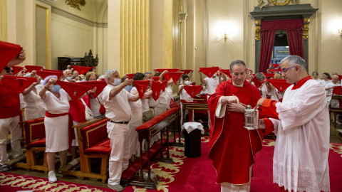 Fotos del día de los mayores de San Fermín.