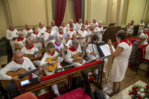 Fotos del día de los mayores de San Fermín.