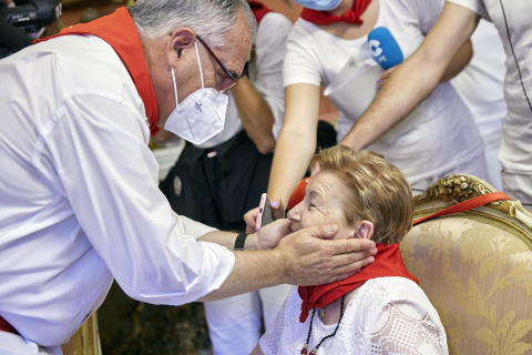 Fotos del día de los mayores de San Fermín.