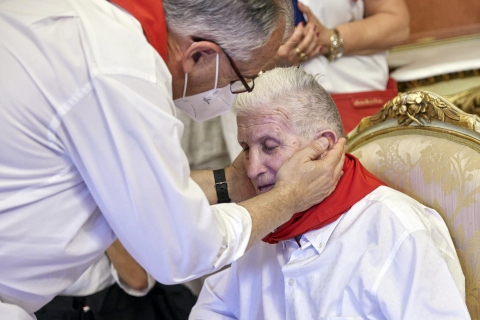 Fotos del día de los mayores de San Fermín.