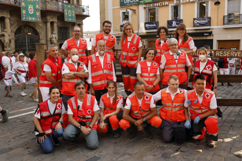 Fotos del octavo encierro de San Fermín