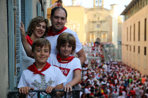 Fotos del octavo encierro de San Fermín