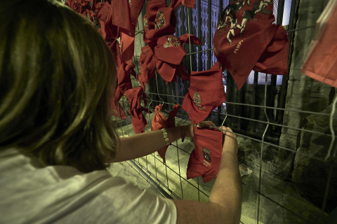 Pobre de Mí de San Fermín 2022 en Pamplona.