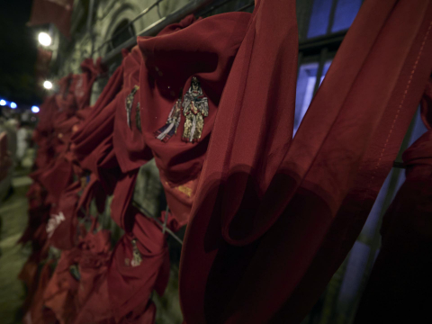 Pobre de Mí de San Fermín 2022 en Pamplona.