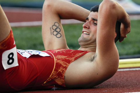 Asier Martínez, bronce en el Mundial de Atletismo de Eugene