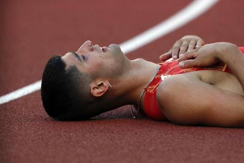 Asier Martínez, bronce en el Mundial de Atletismo de Eugene