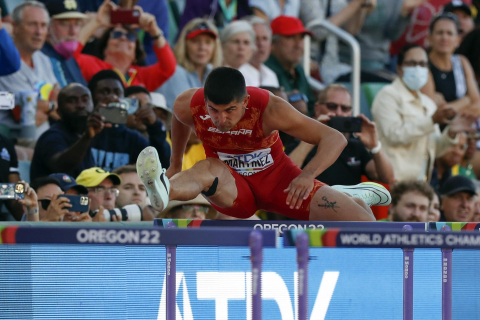 Asier Martínez, bronce en el Mundial de Atletismo de Eugene