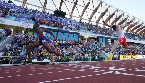 Asier Martínez, bronce en el Mundial de Atletismo de Eugene
