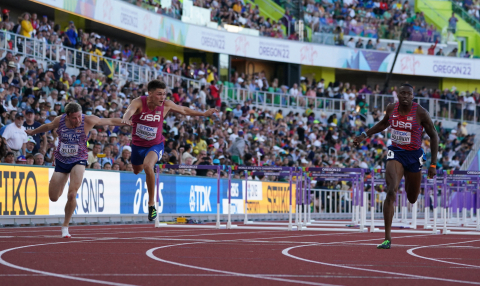 Asier Martínez, bronce en el Mundial de Atletismo de Eugene