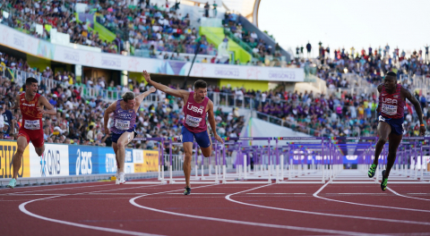Asier Martínez, bronce en el Mundial de Atletismo de Eugene