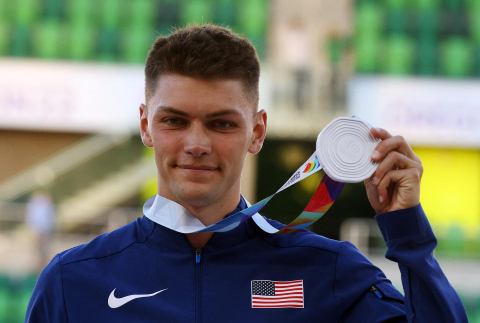 Imágenes de la final de los 110 metros vallas del Mundial de Eugene