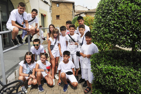 Cohete de las fiestas de Pueyo