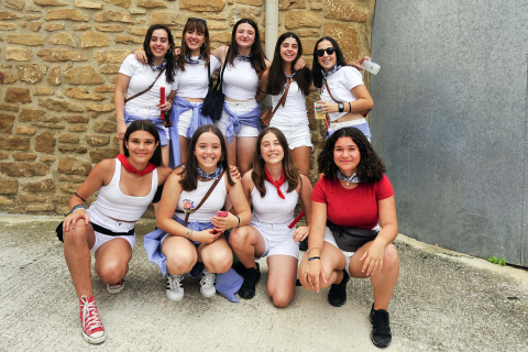 Cohete de las fiestas de Pueyo