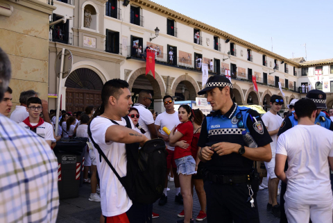 Fotos del cohete de Tudela 2022.