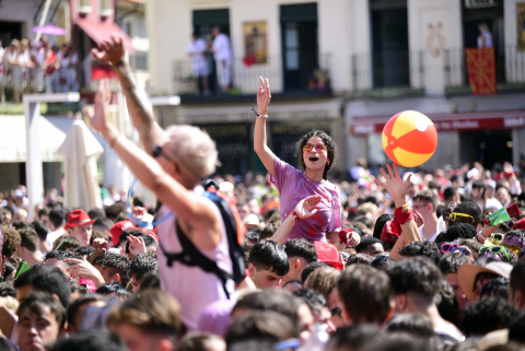 Fotos del cohete de Tudela 2022.