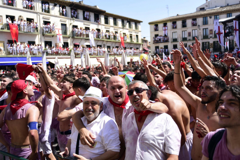 Fotos del cohete de Tudela 2022.