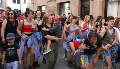 Comienzo de las fiestas de Elizondo