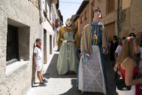 Fotos de la procesión del apóstol Santiago de Puente la Reina.