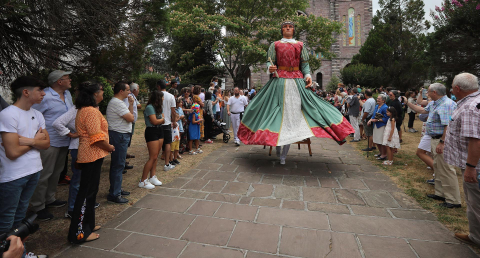 Fotos de la celebración en Elizondo del Día de Santiago.