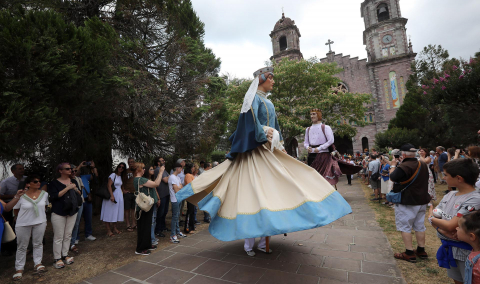 Fotos de la celebración en Elizondo del Día de Santiago.