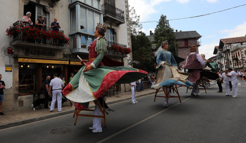 Fotos de la celebración en Elizondo del Día de Santiago.