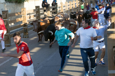 Tercer encierro de fiestas de Tudela