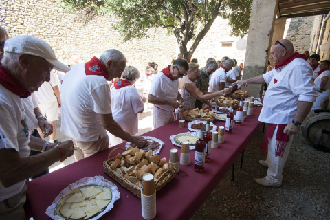 Cohete de las fiestas de San Martín de Unx