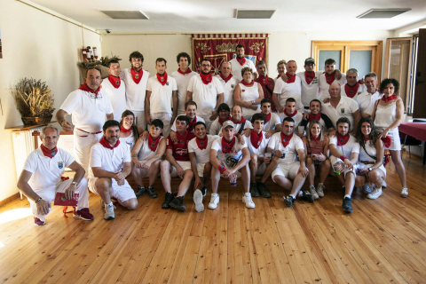 Cohete de las fiestas de San Martín de Unx