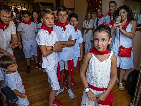 Fotos del Día Infantil en fiestas de Estella