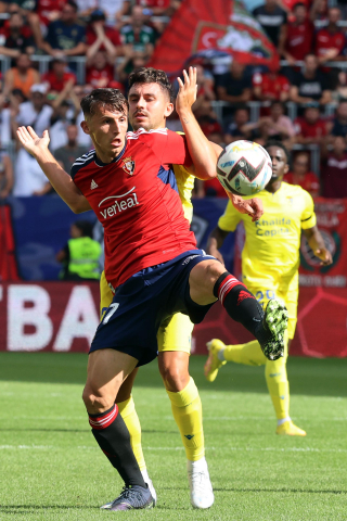 Fotos del Osasuna-Cádiz disputado en El Sadar.