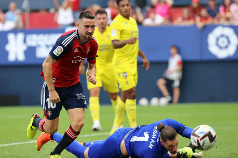 Fotos del Osasuna-Cádiz disputado en El Sadar.