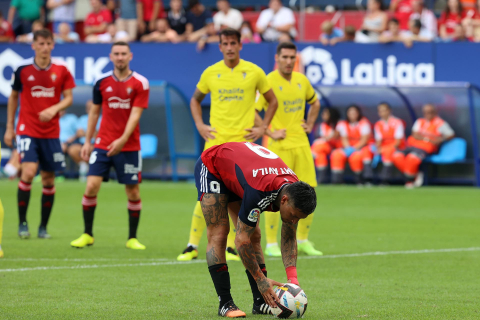 Fotos del Osasuna-Cádiz disputado en El Sadar.