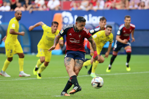 Fotos del Osasuna-Cádiz disputado en El Sadar.