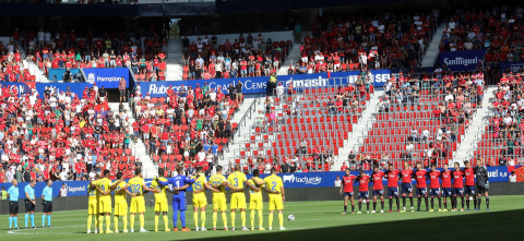 Fotos del Osasuna-Cádiz disputado en El Sadar.