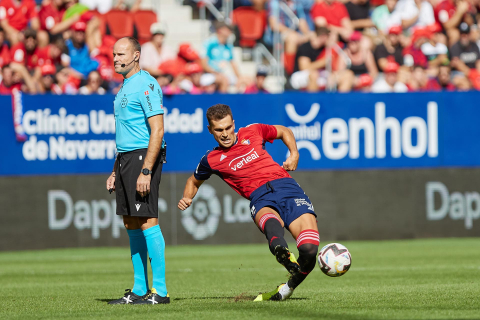 Fotos del Osasuna-Cádiz disputado en El Sadar.