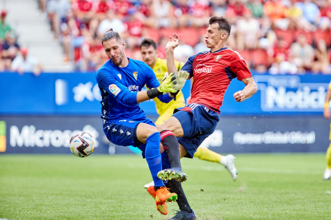 Fotos del Osasuna-Cádiz disputado en El Sadar.