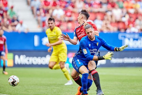 Fotos del Osasuna-Cádiz disputado en El Sadar.