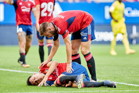 Fotos del Osasuna-Cádiz disputado en El Sadar.