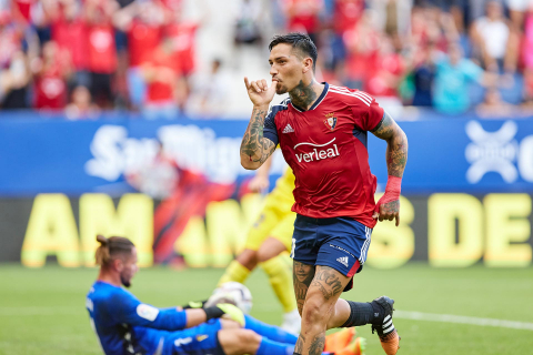 Fotos del Osasuna-Cádiz disputado en El Sadar.
